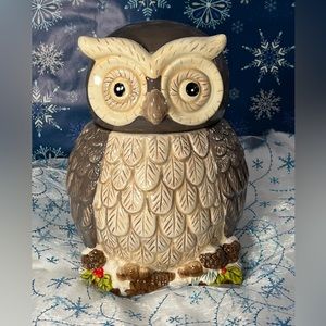 RARE CRACKER BARREL OWL COOKIE JAR